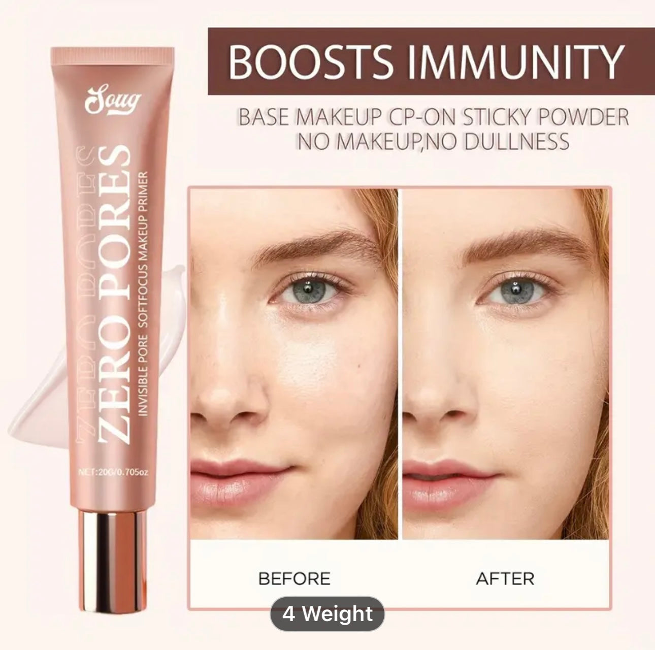 Zero pores makeup primer