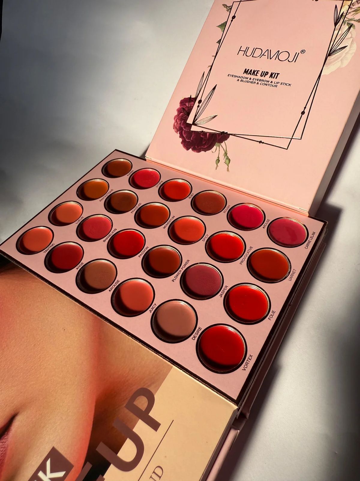 HudaMoji 5 Pages Complete Makeup Book Palette