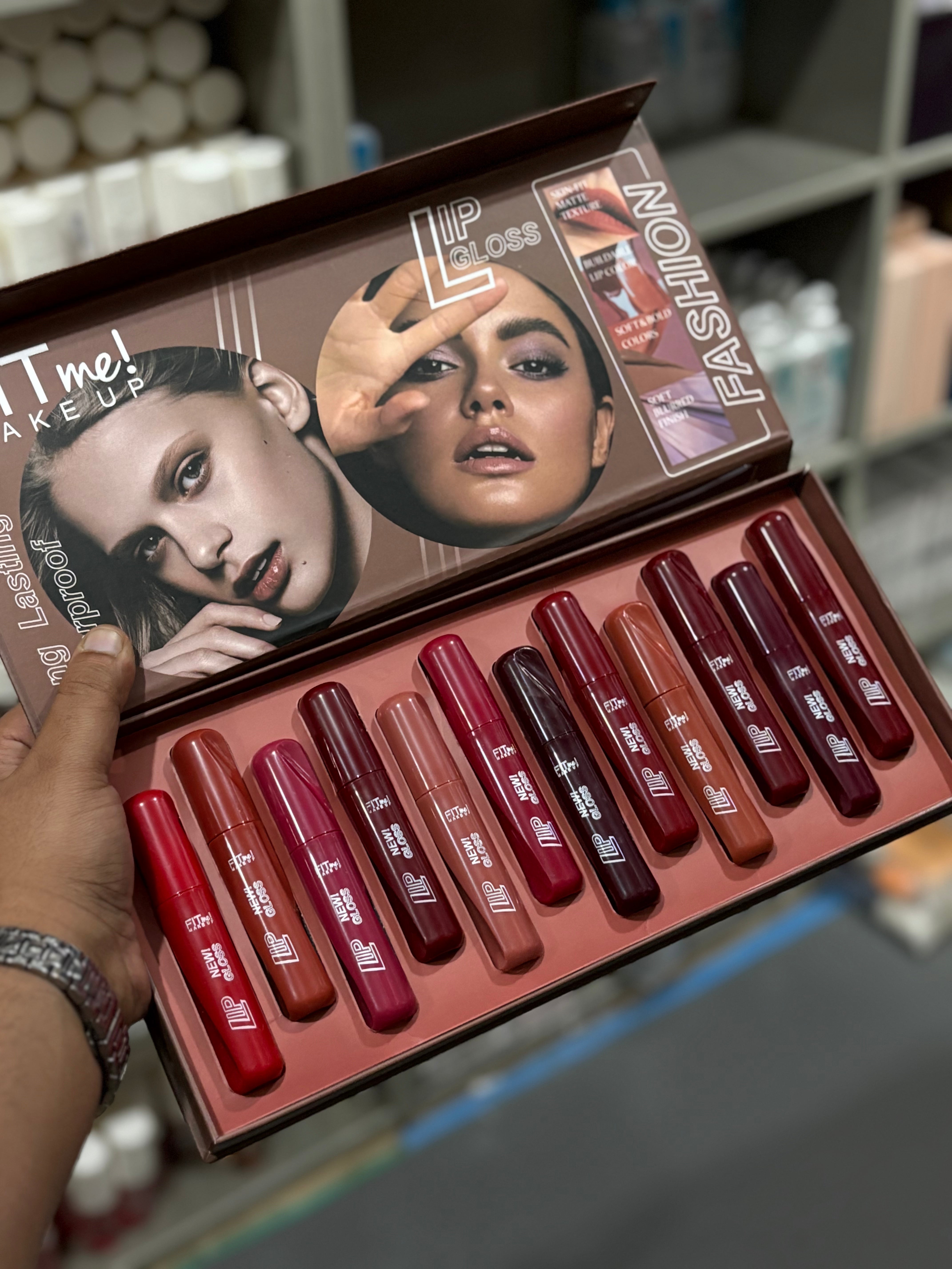 FitMe Lip Gloss Set – 12