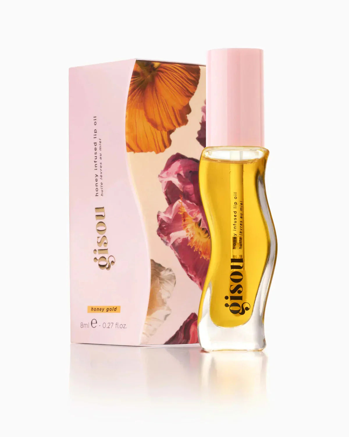 Gisou Honey Infused Hydrating Lip Oil – Honey Gold Big packing