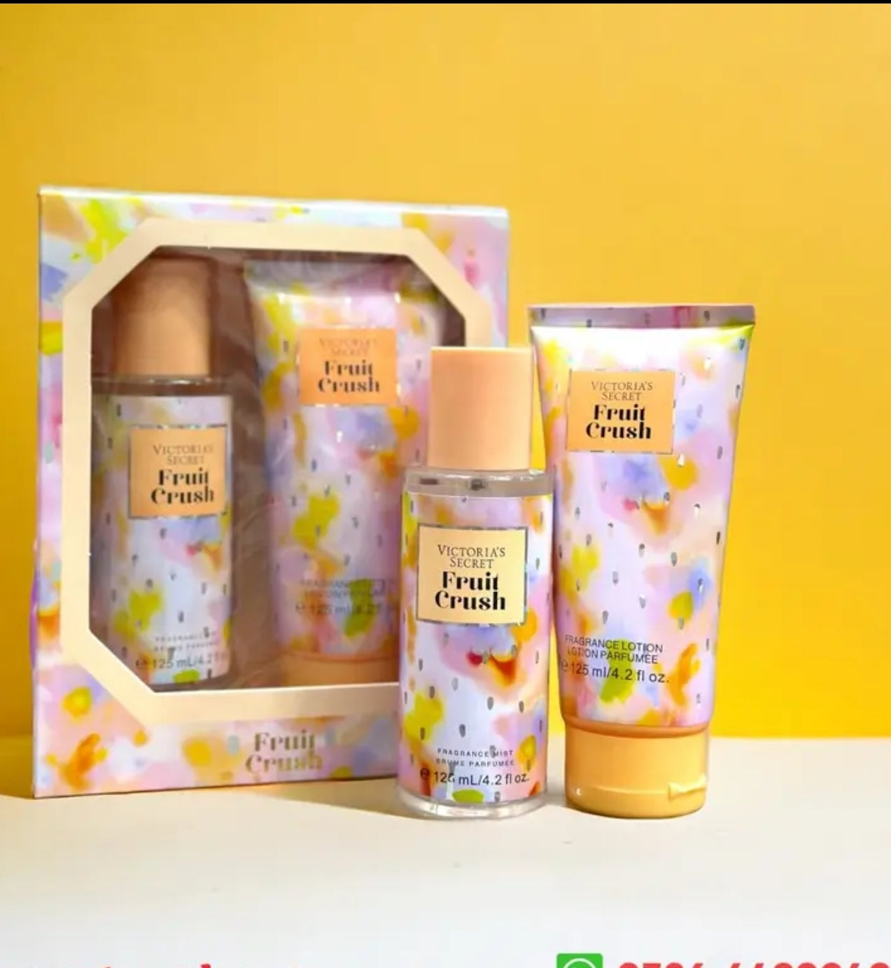 VICTORIA SECRET Fruit Crush Body Lotion & Mist Set