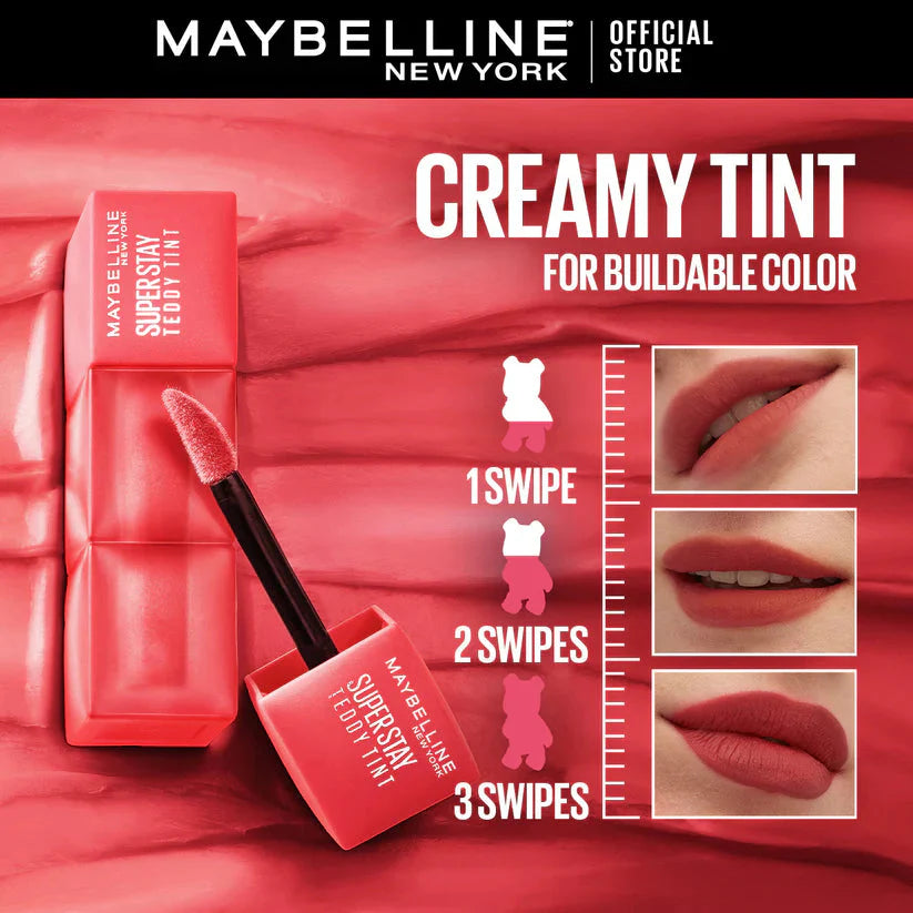 Maybelline – New York – Super Stay Teddy Tint BEAUTYiNPK