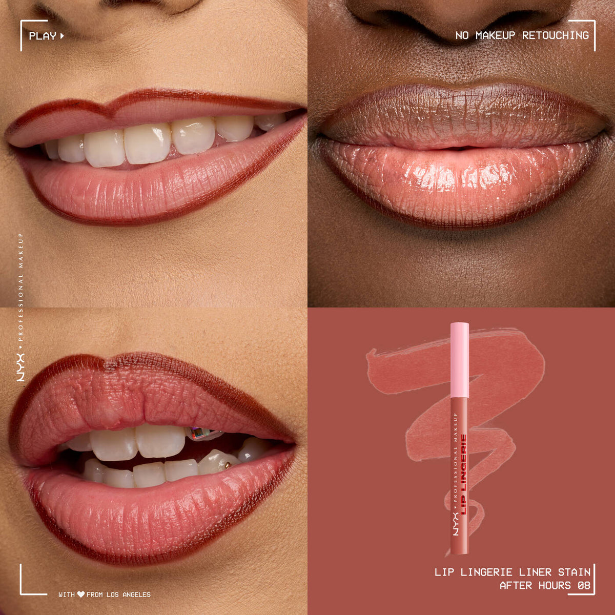 nyx Lip Lingerie Lip Liner Stain