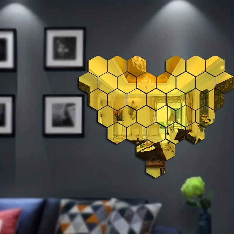 Hex Mirrors: Free Delivery!