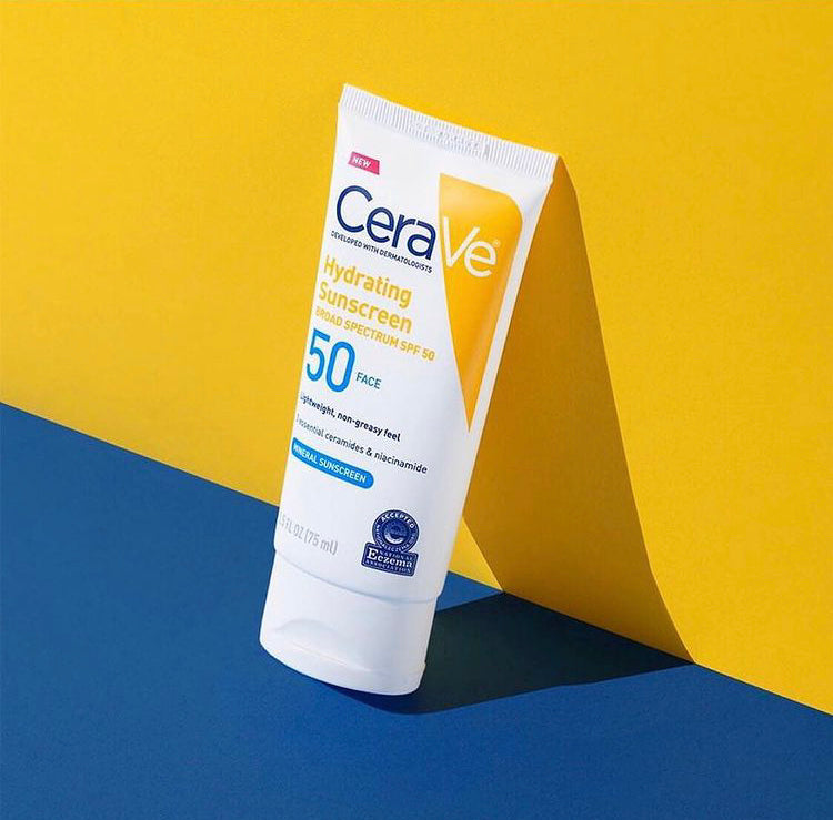SPF 50 Hydrating Mineral Sunscreen for Face