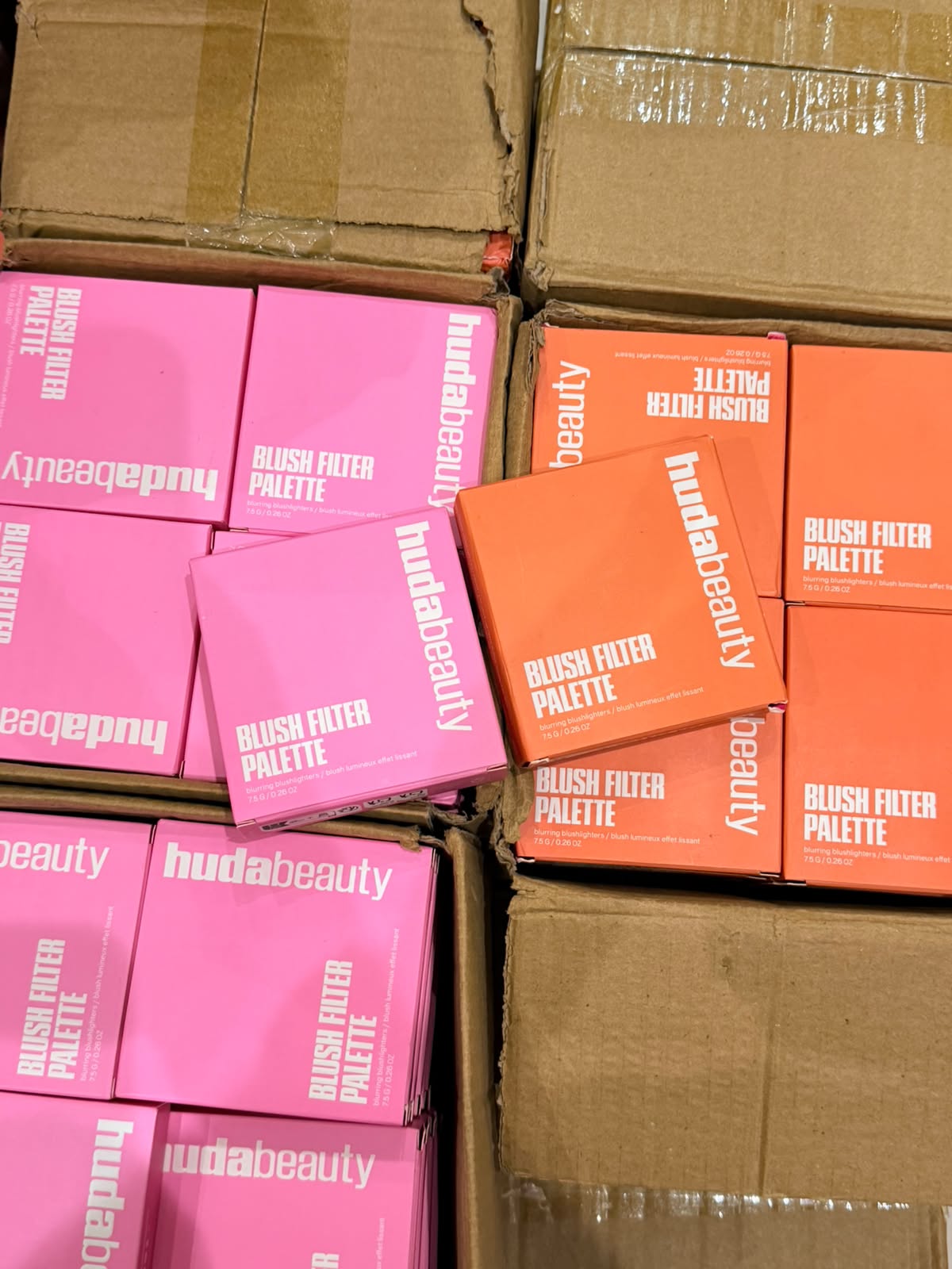 huda beauty blush FILTER BLURRING BLUSHLIGHTERS PALETTE