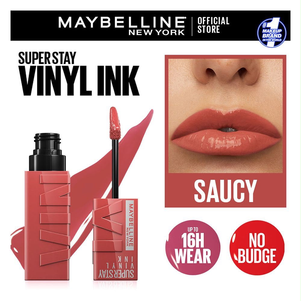 Maybelline Super stay Vinyl ink.