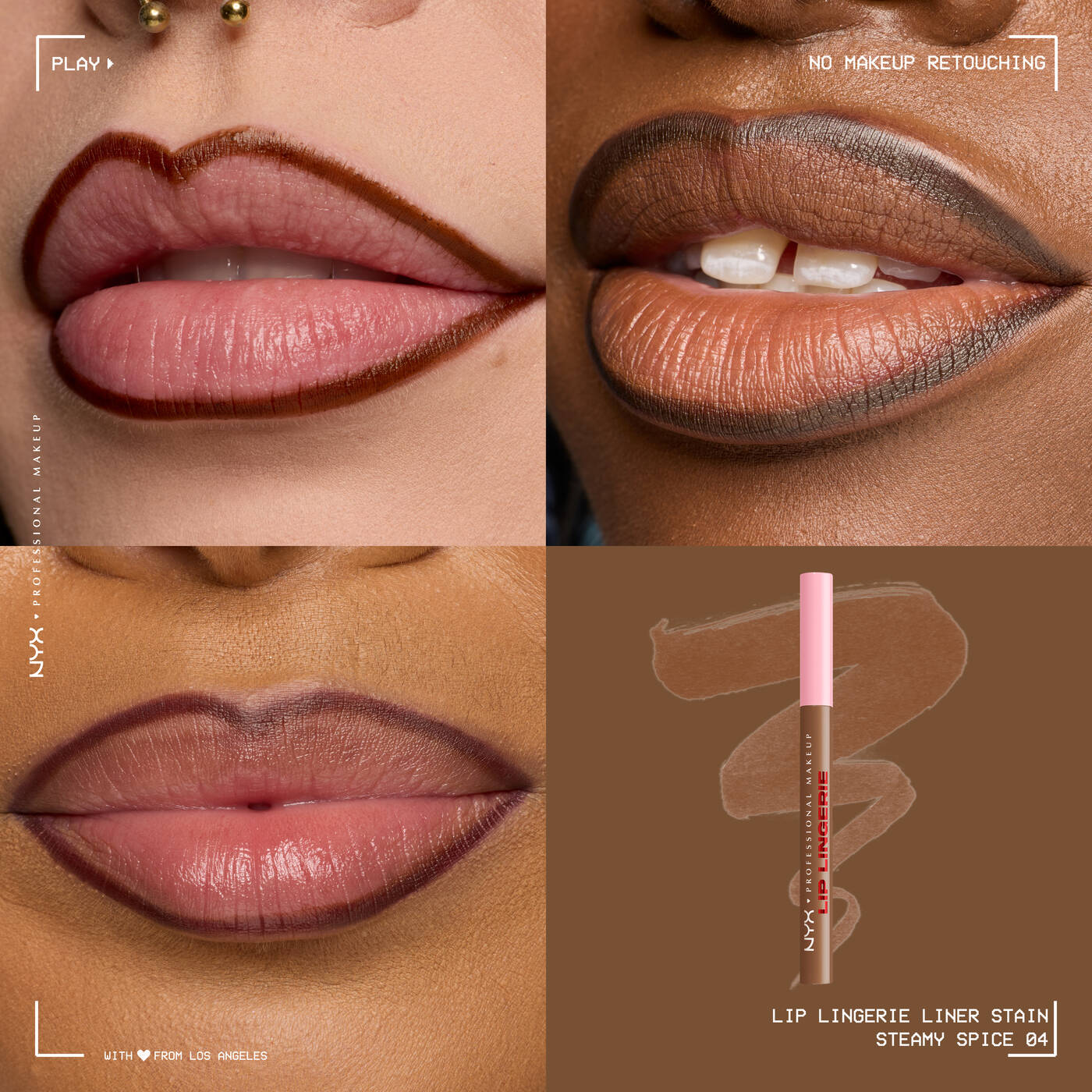 nyx Lip Lingerie Lip Liner Stain