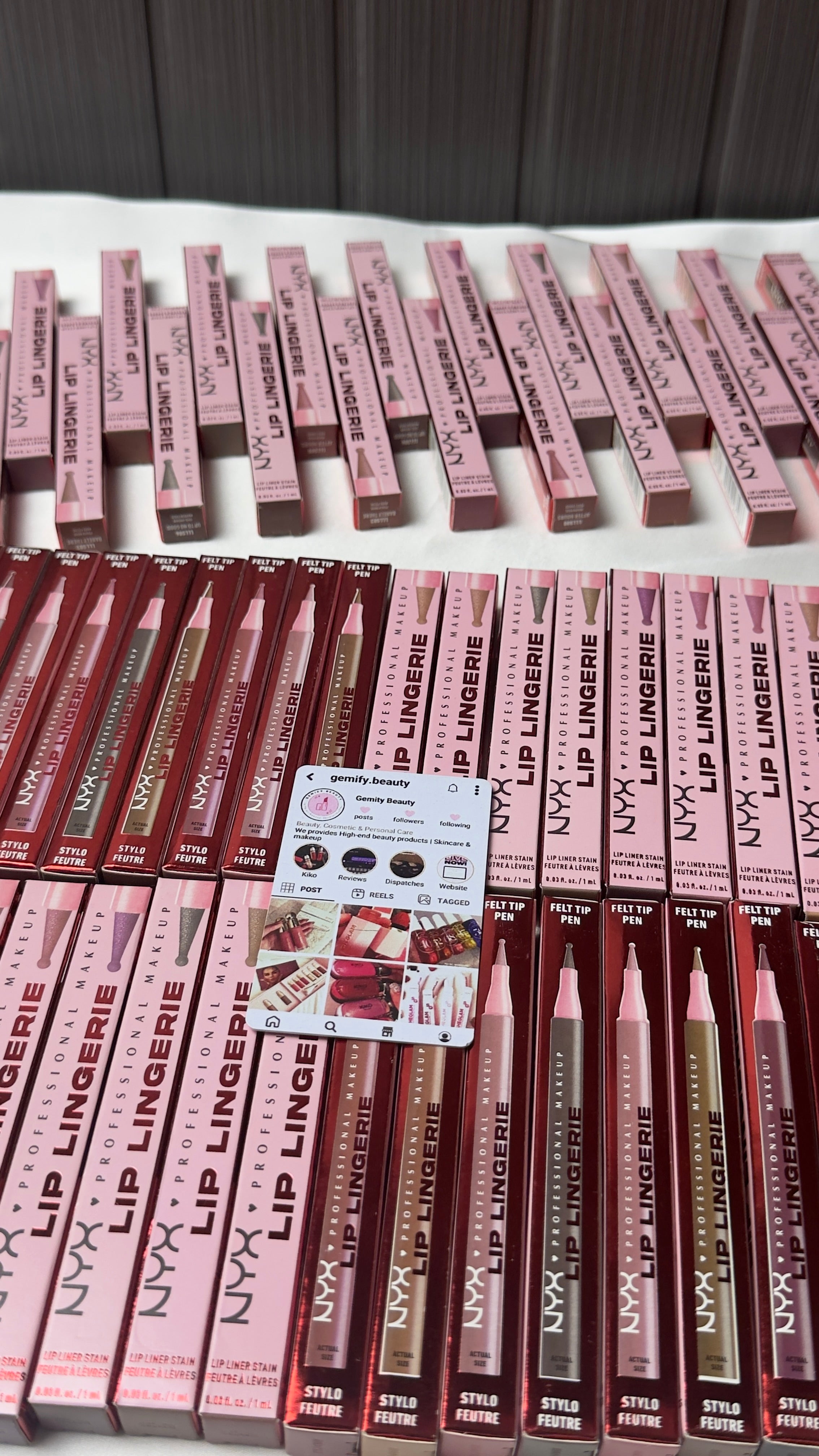 nyx Lip Lingerie Lip Liner Stain