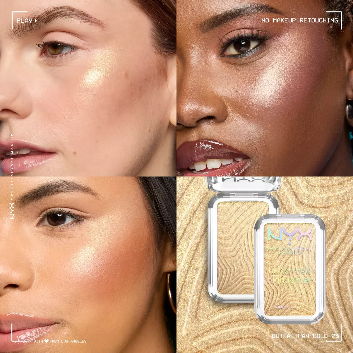 nyx Pro Makeup Buttermelt Highlighter
