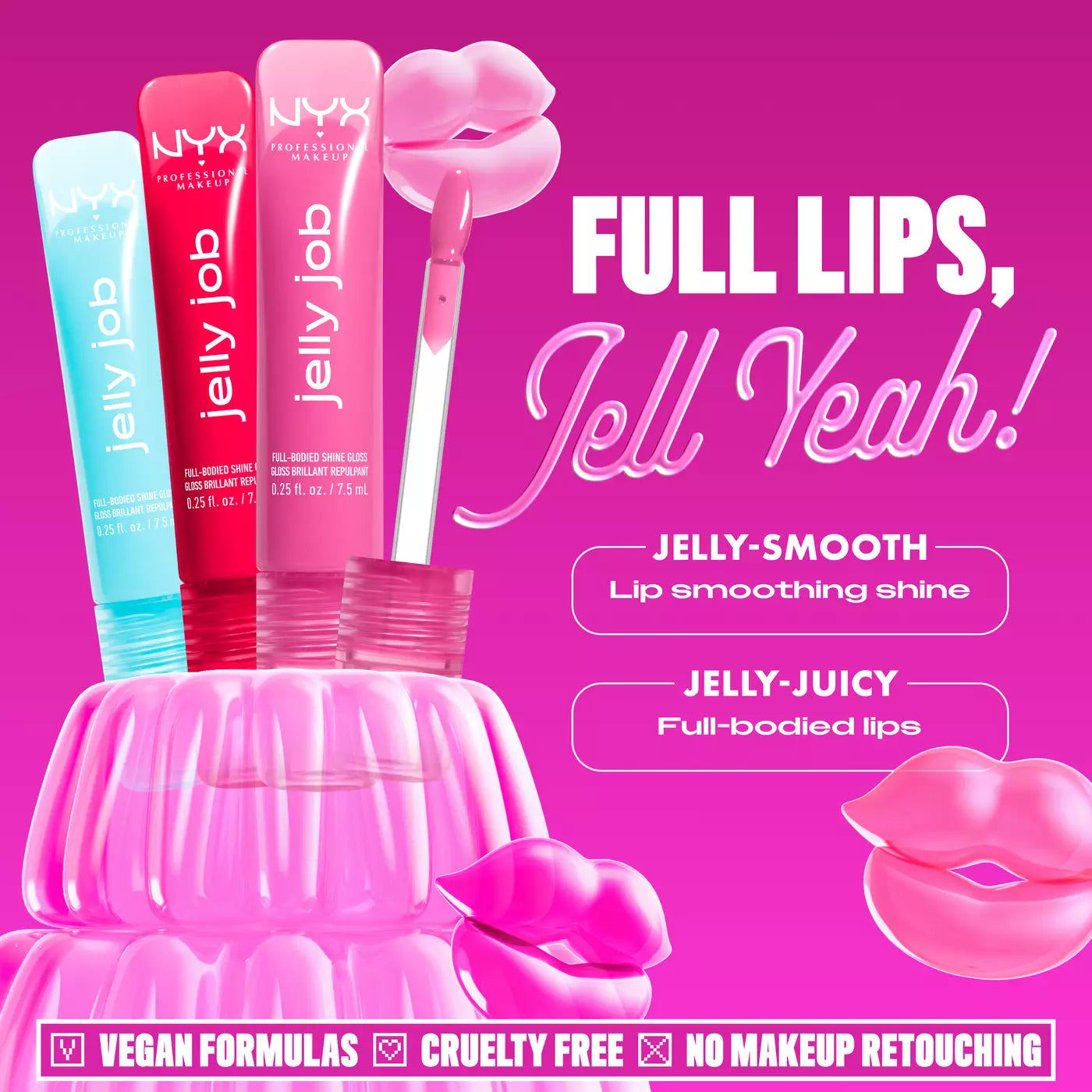 nyx JELLY JOB FULL-BODIED HIGH SHINE GLOSS