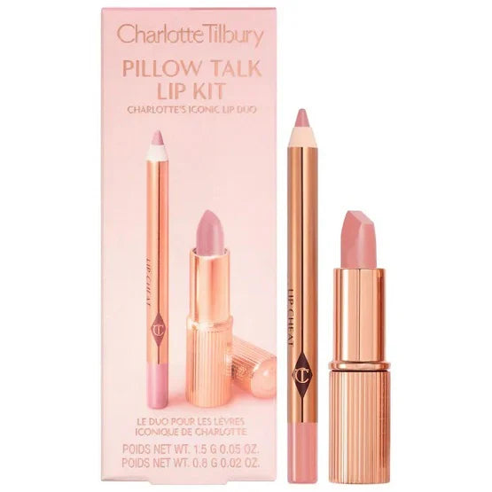 CHARLOTTE TILBURY - Mini Pillow Talk Lipstick & Liner Set - Pillow Talk Fair