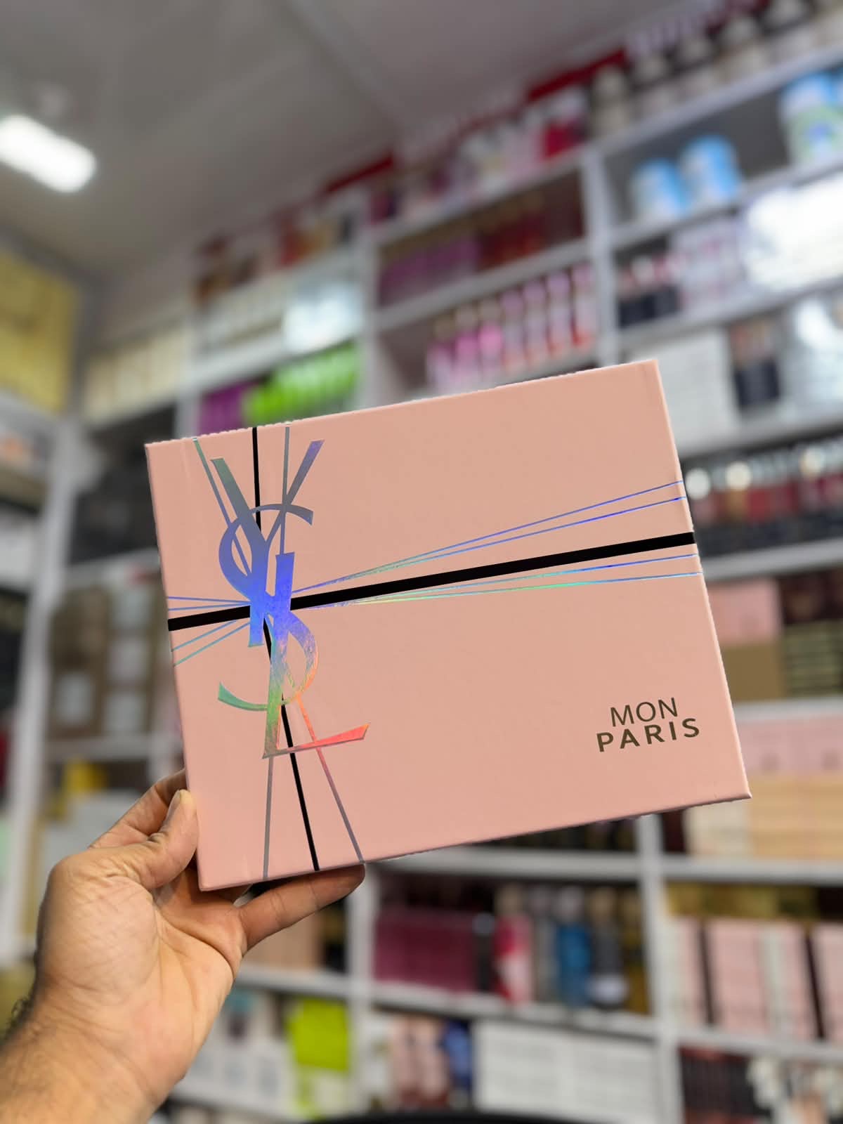 Ysl Mon Paris 7in1 Gift Set Pink Box and Bag