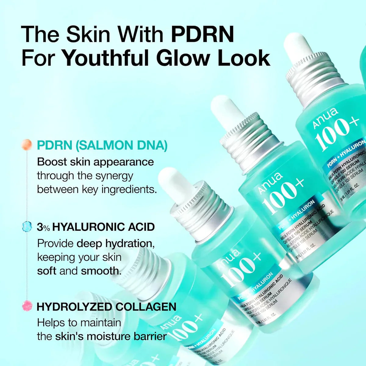 Anua PDRN Hyaluronic Acid Capsule 100 Serum | KOREA