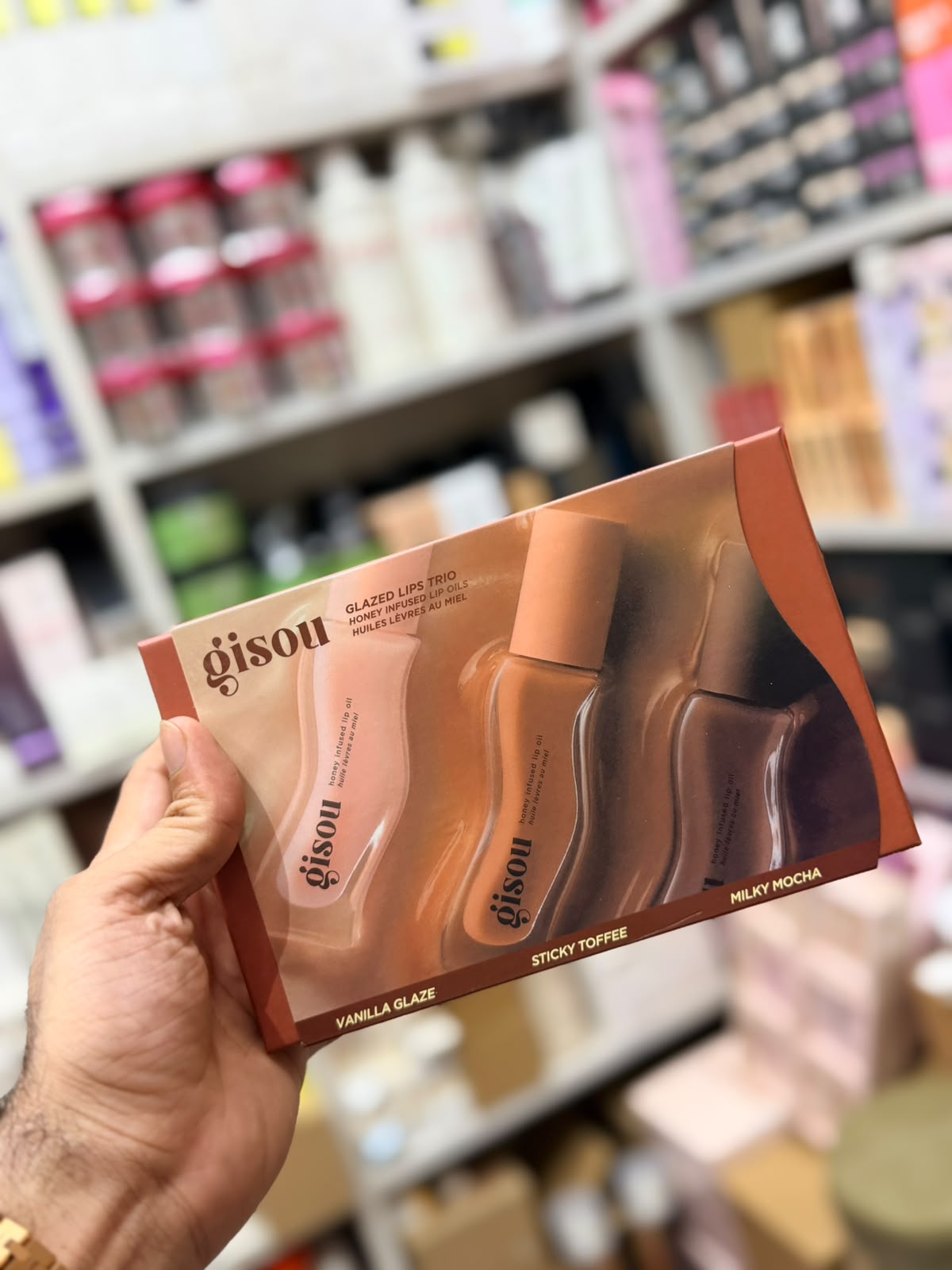 Gisou glazed Trio gift set