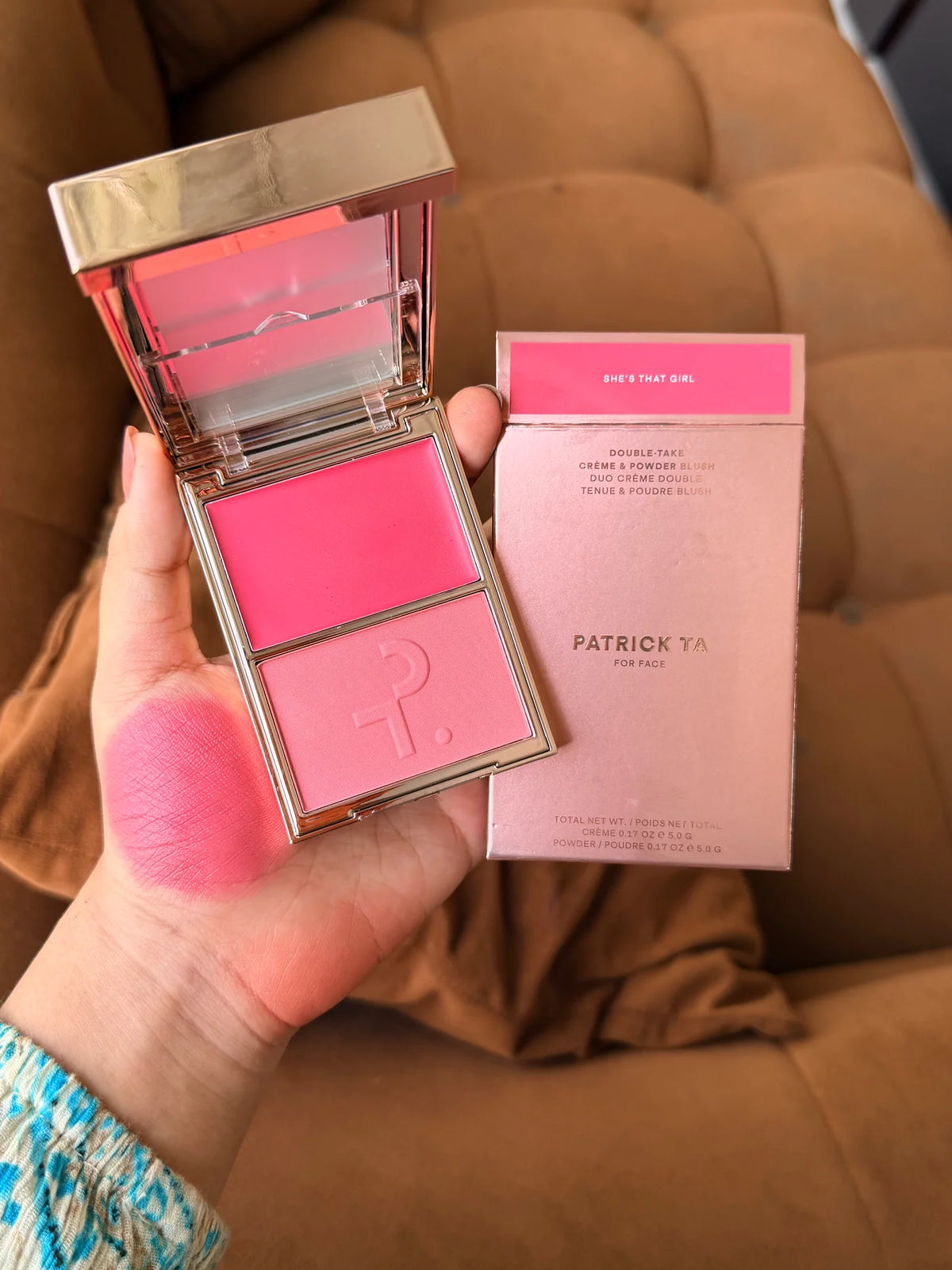 patric TA DOUBLE TAKE CREME & POWDER BLUSH
