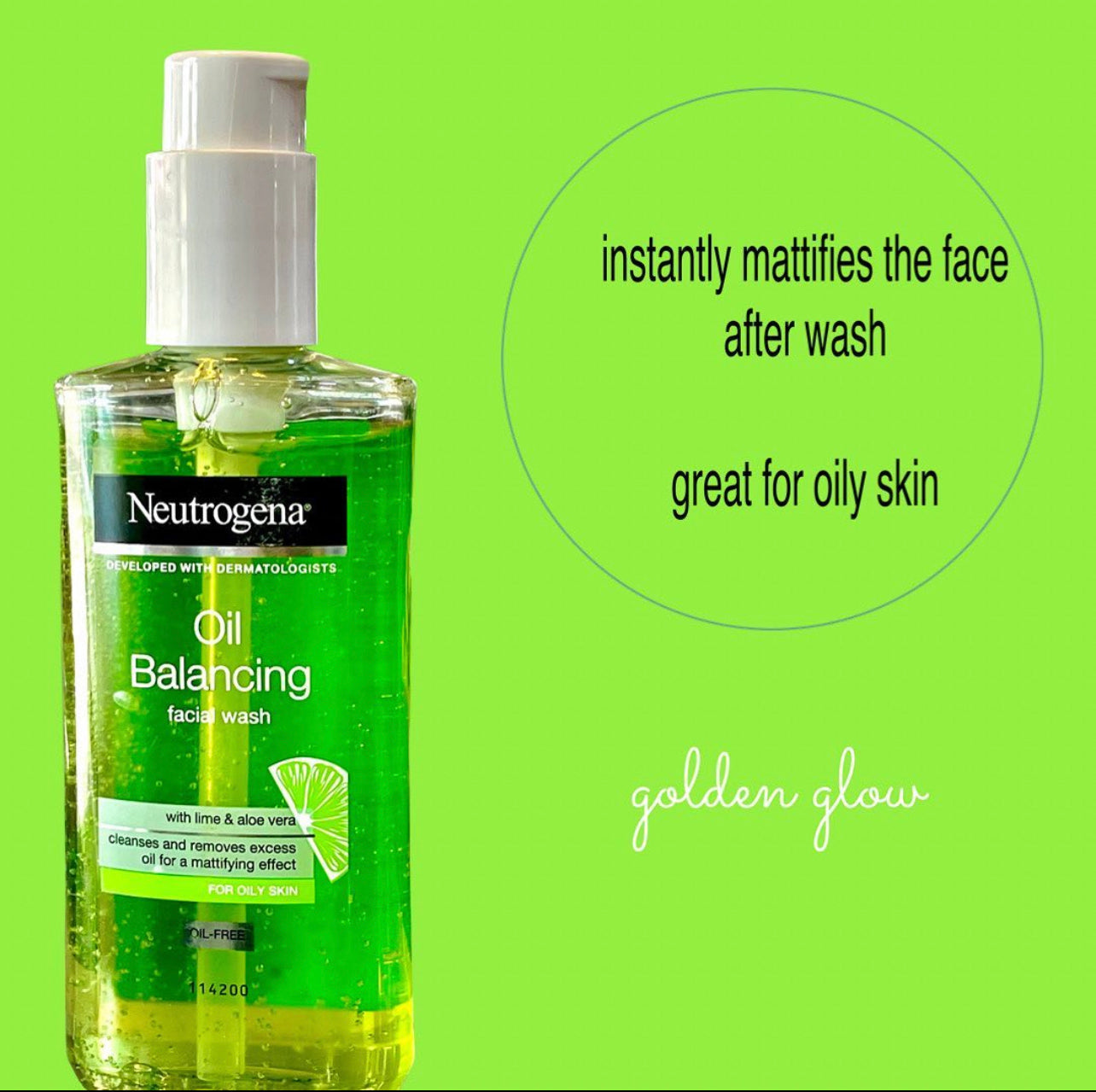 NEUTROGENA Oil Balancing Facial wash