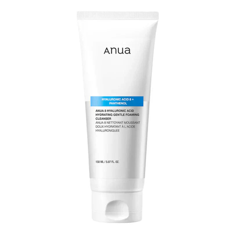Anua 8 Hyaluronic Acid Hydrating Gentle Foaming Cleanser BEAUTYiNPK