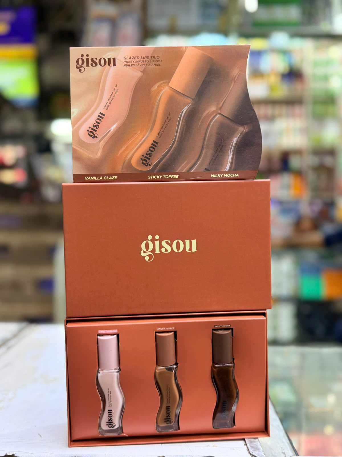 Gisou glazed Trio gift set