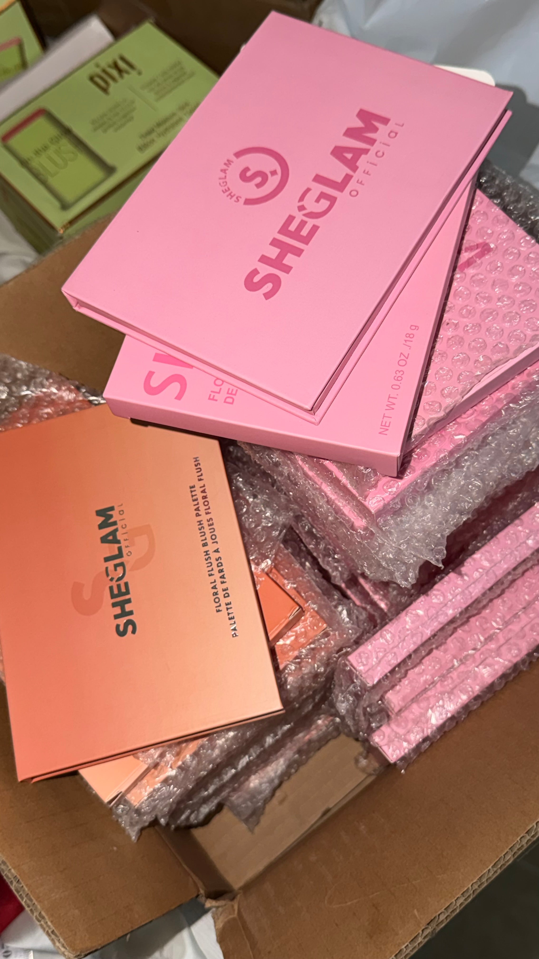 SHEGLAM Floral Flush Blush Palette-Blushing Bouquet (PINK) 100% orignal