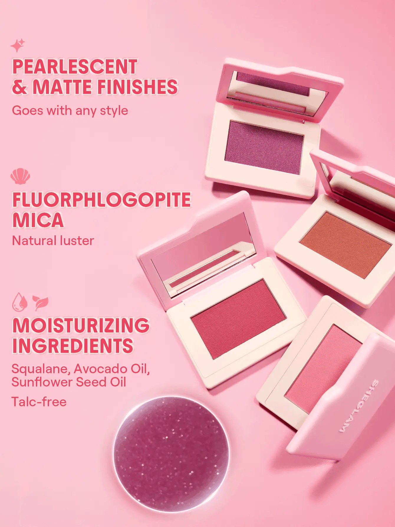 SHEGLAM Dream Touch Blush
