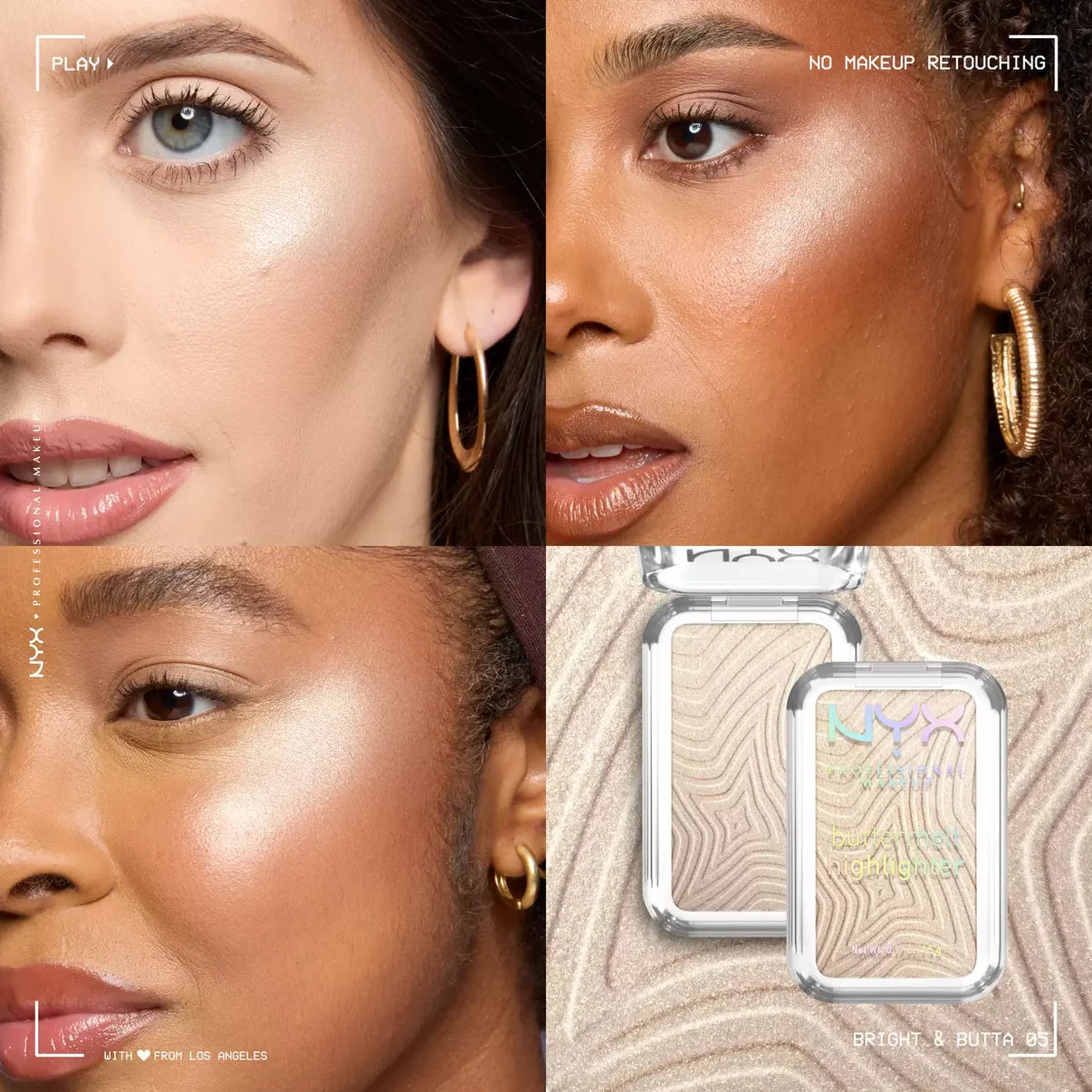 nyx Pro Makeup Buttermelt Highlighter