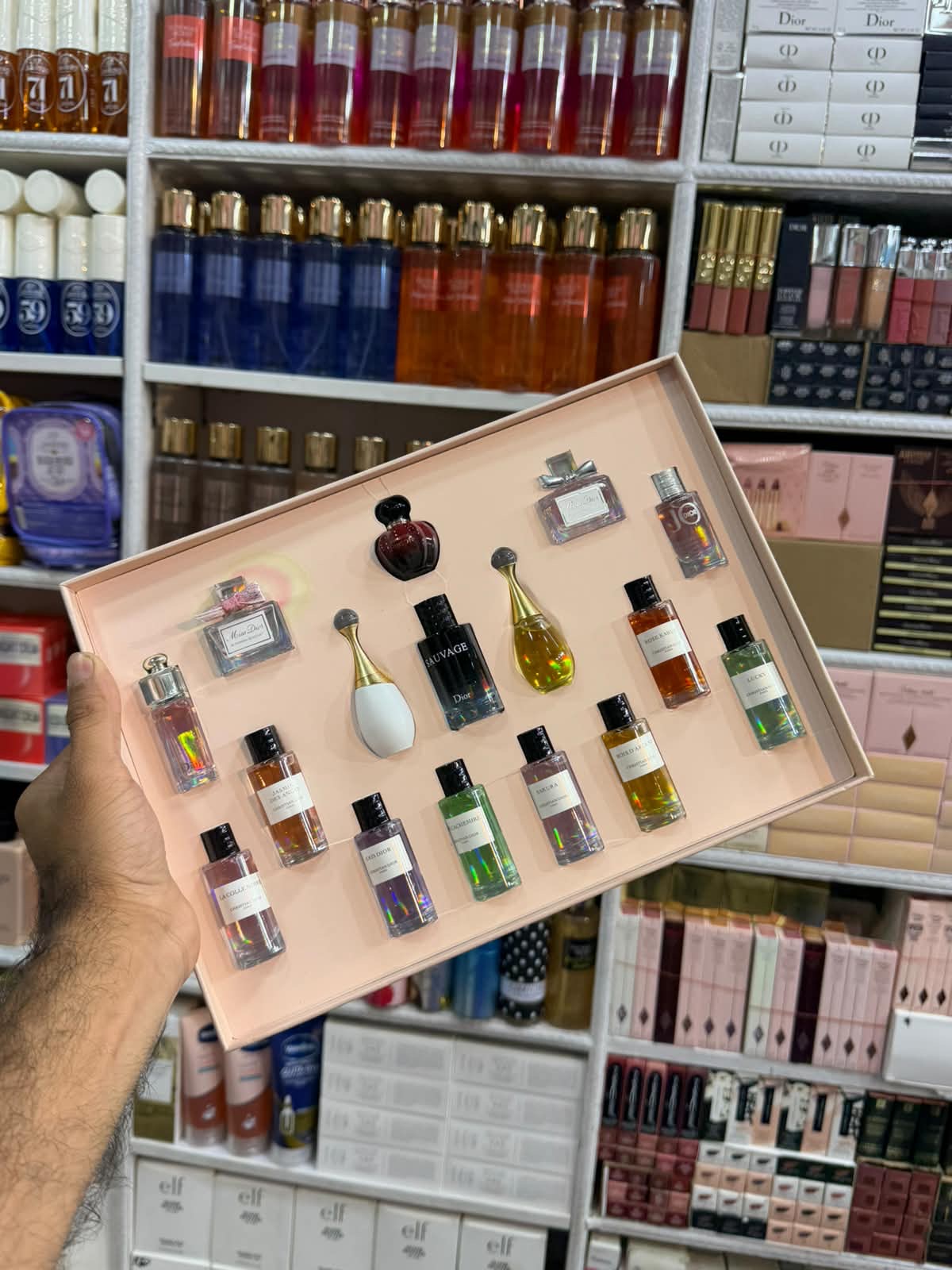 Dior perfume gift Set 16 pieces set