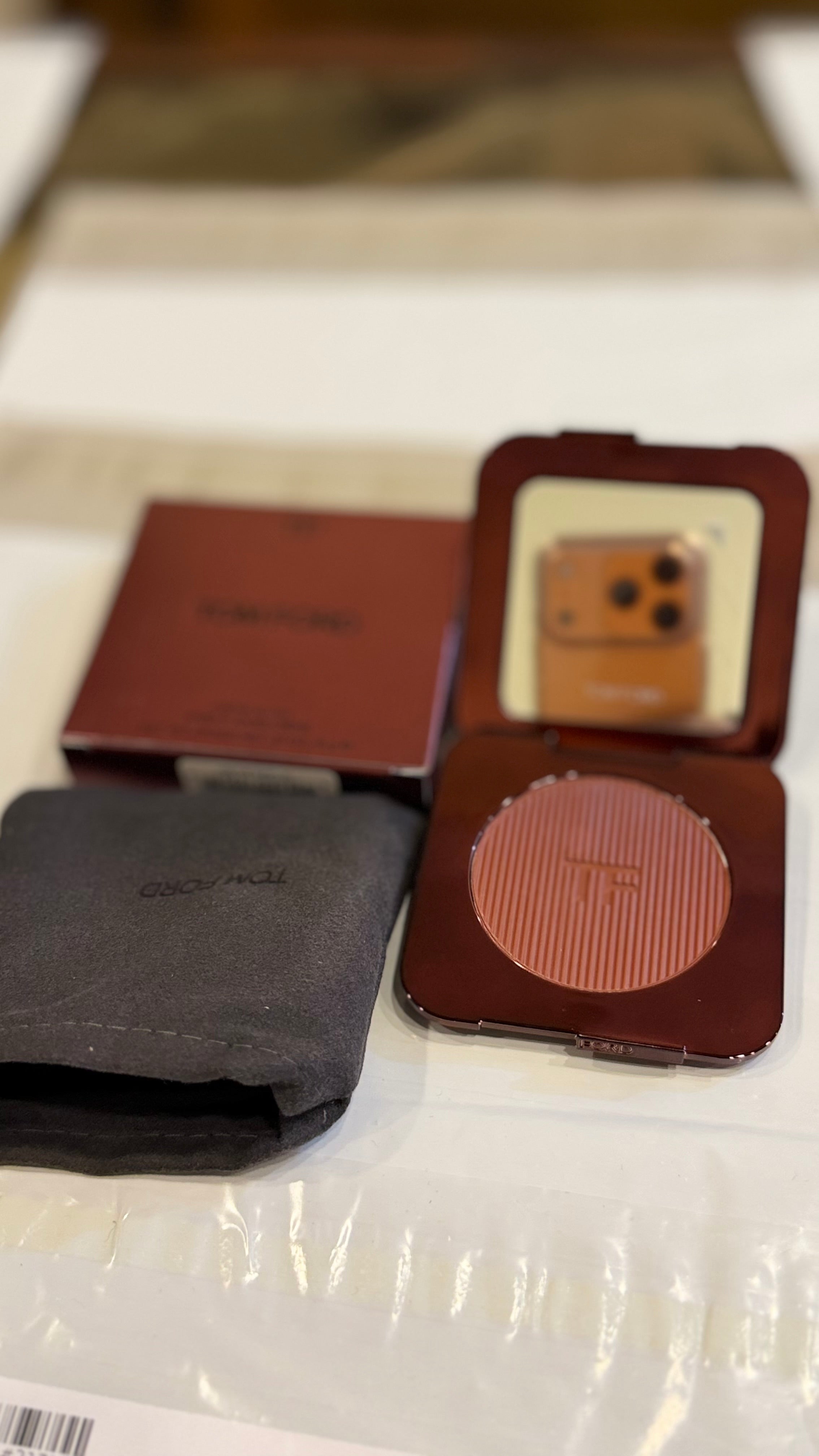 Tom Ford Creme Blush - 01 Cafe Blush (Rosy Nude) - .21 oz / 6 g