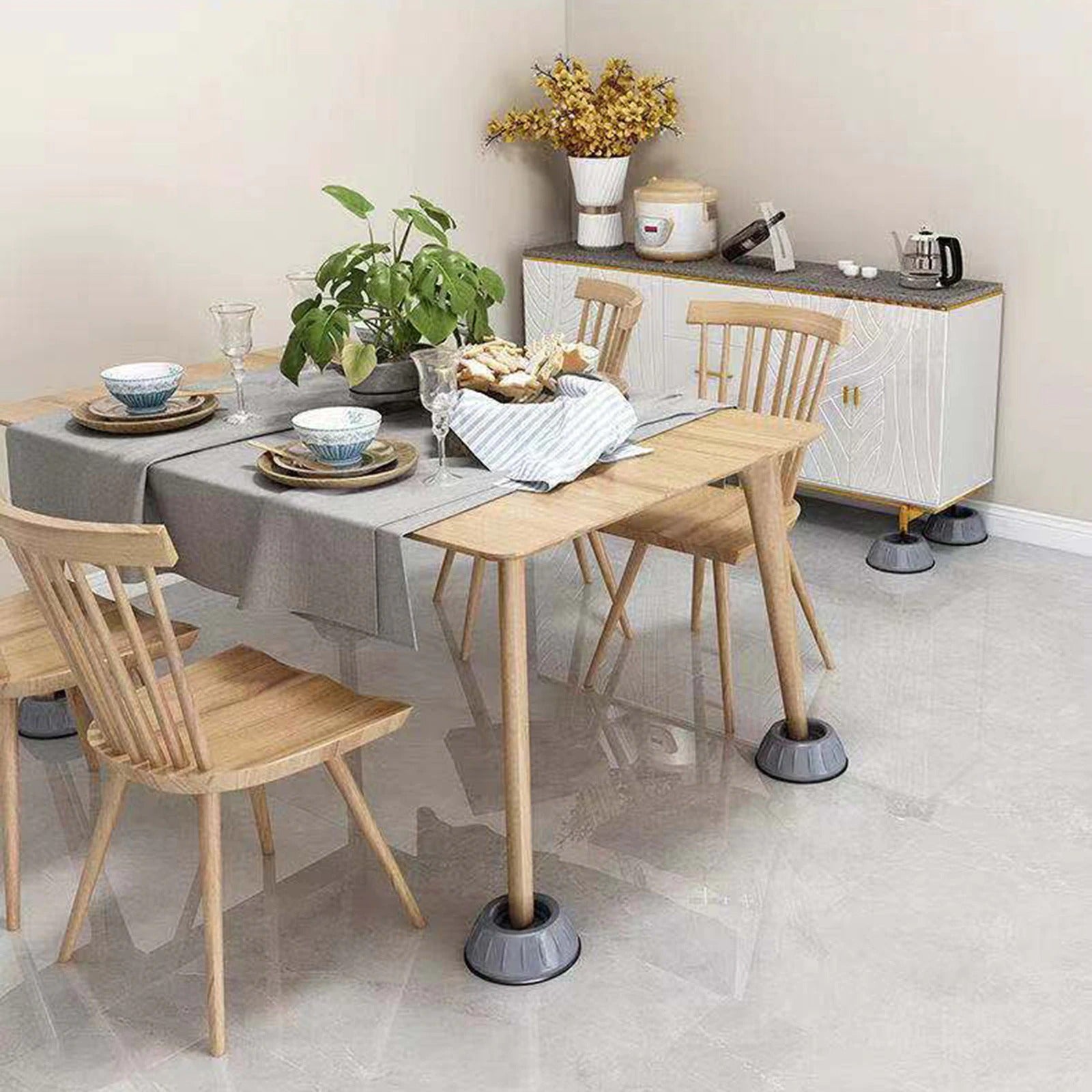 SilentGuard Furniture Pads: Elevate, Silence, Protect