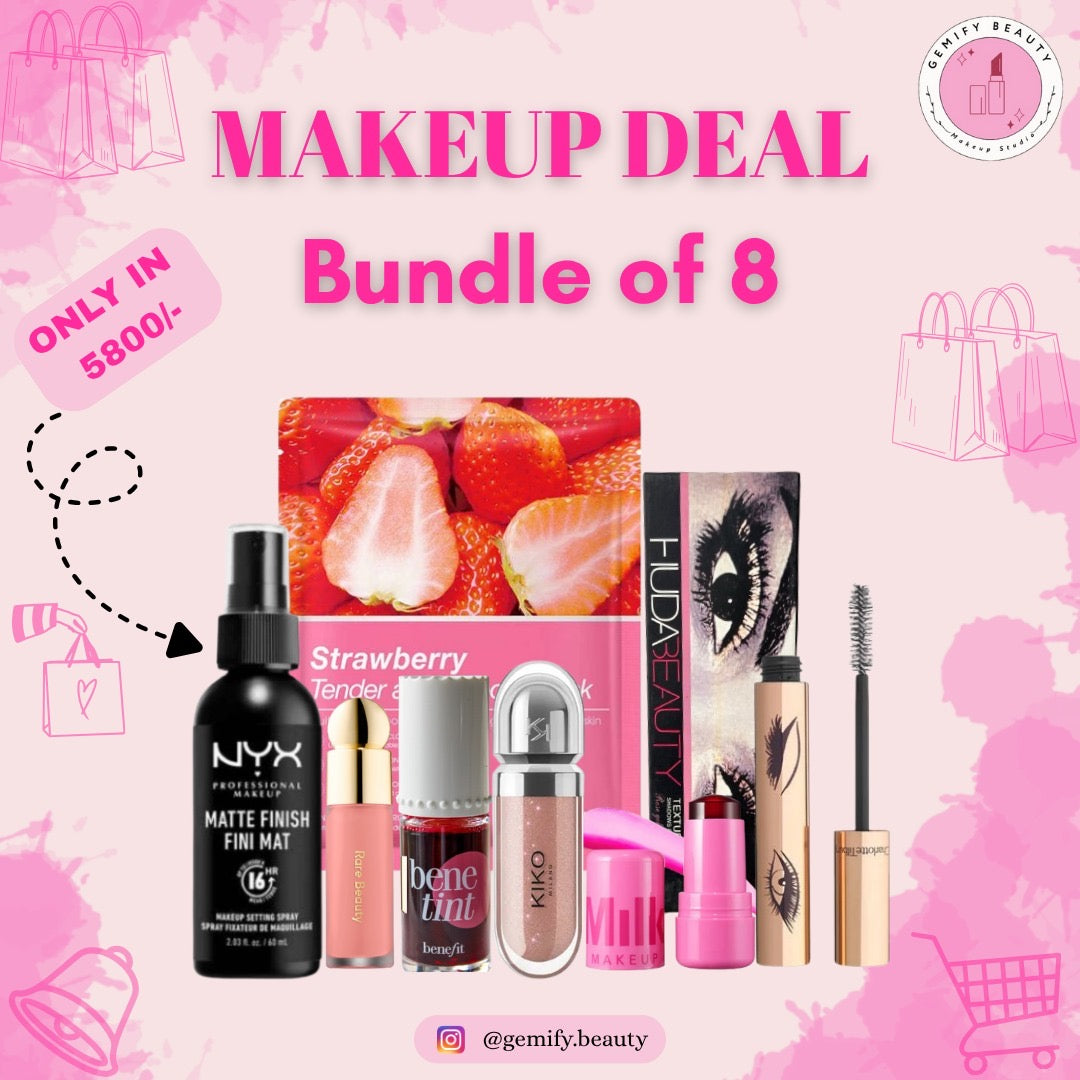 Deal 8 products place order u will receive msg on whatsapp for shades