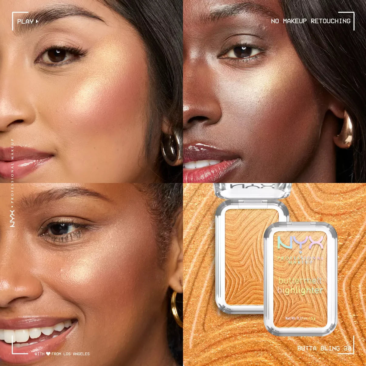 nyx Pro Makeup Buttermelt Highlighter