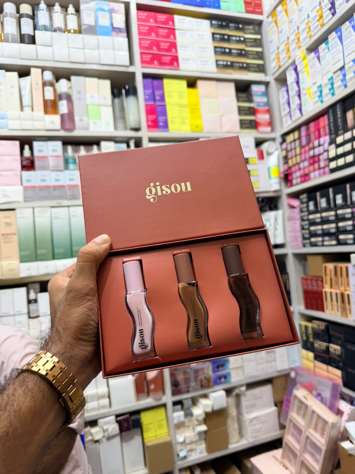 Gisou glazed Trio gift set