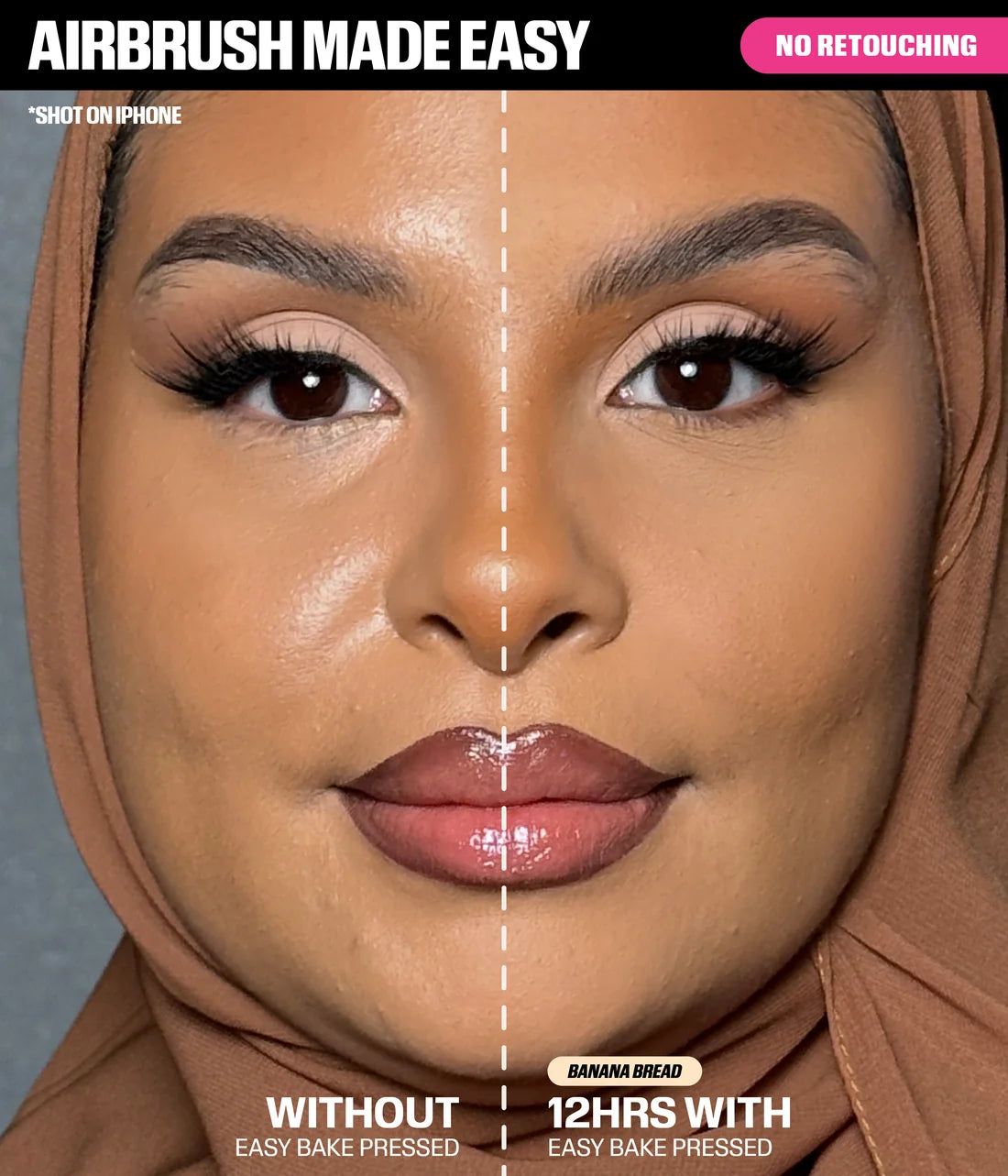 huda beauty EASY BAKE PRESSED POWDER
