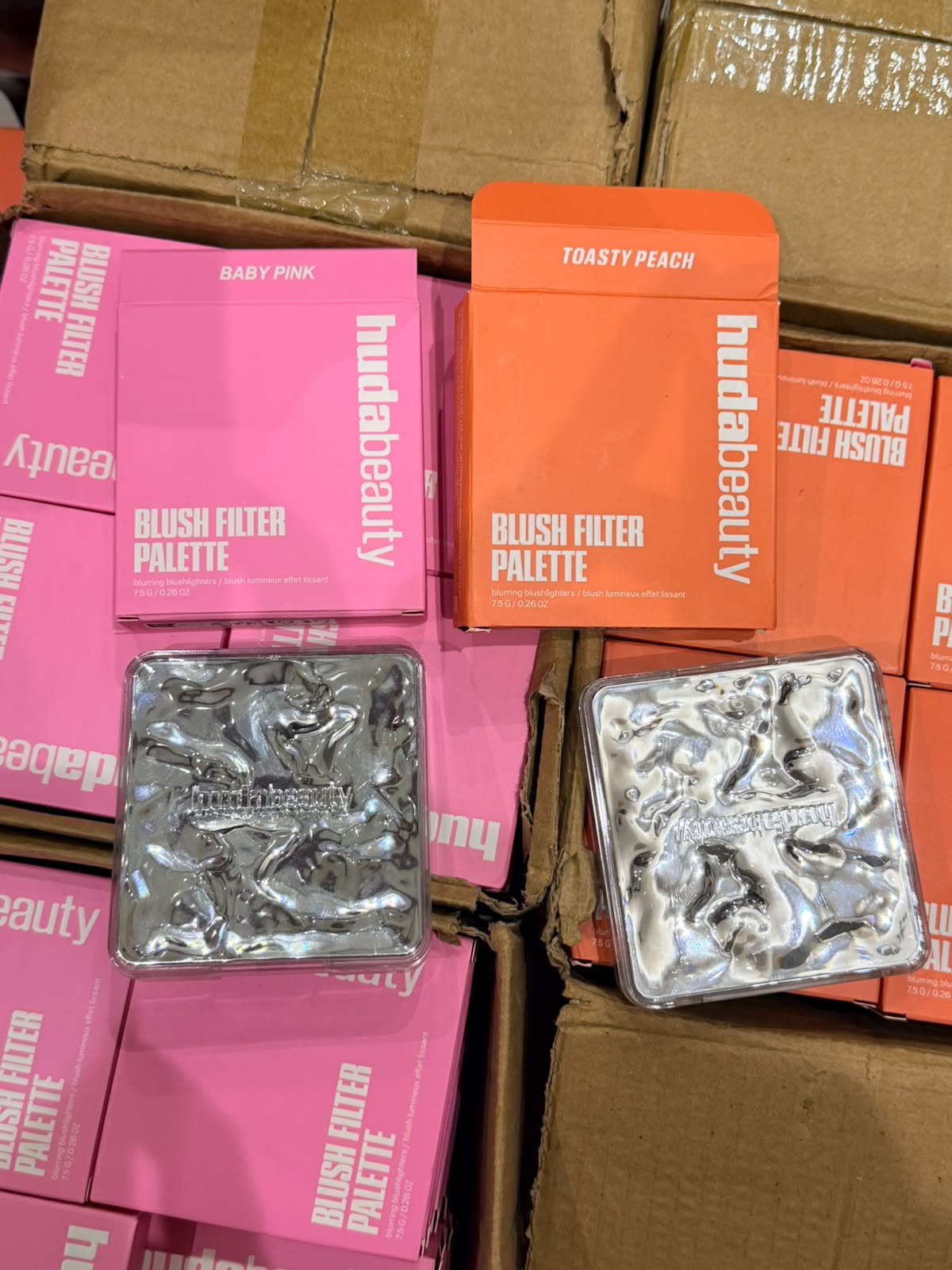 huda beauty blush FILTER BLURRING BLUSHLIGHTERS PALETTE