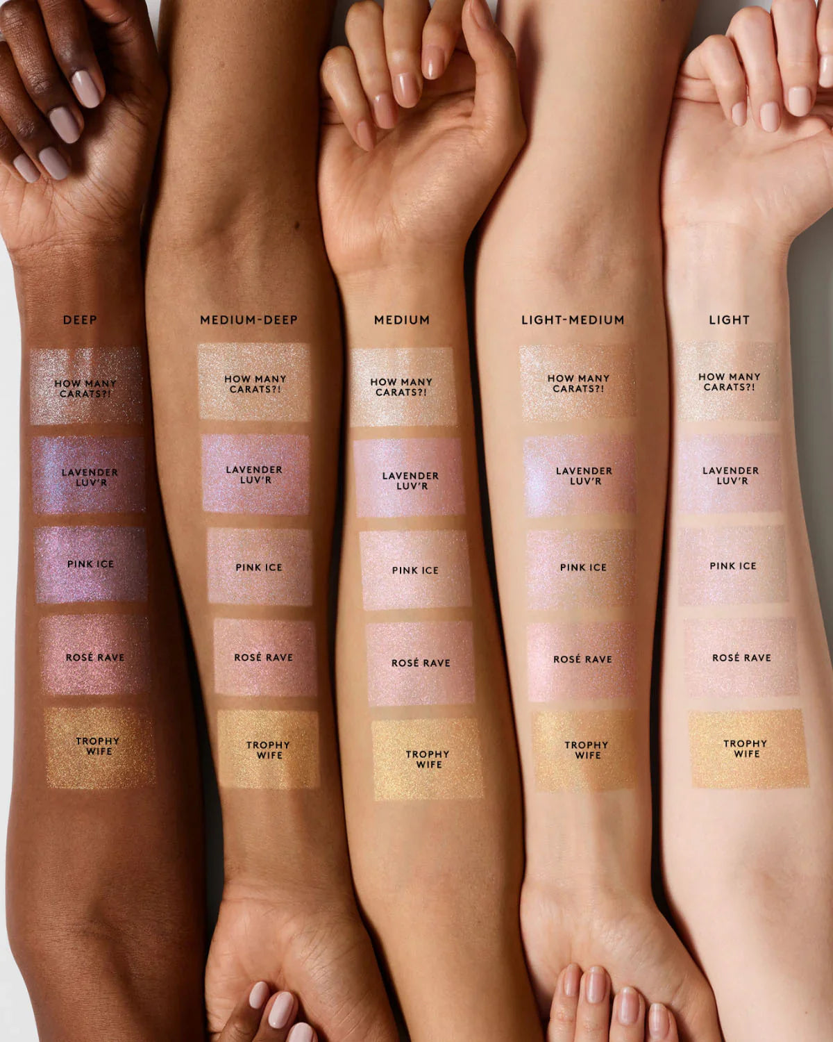 FENTY BEAUTY Diamond Bomb All-Over Diamond Veil ROSE RAVE