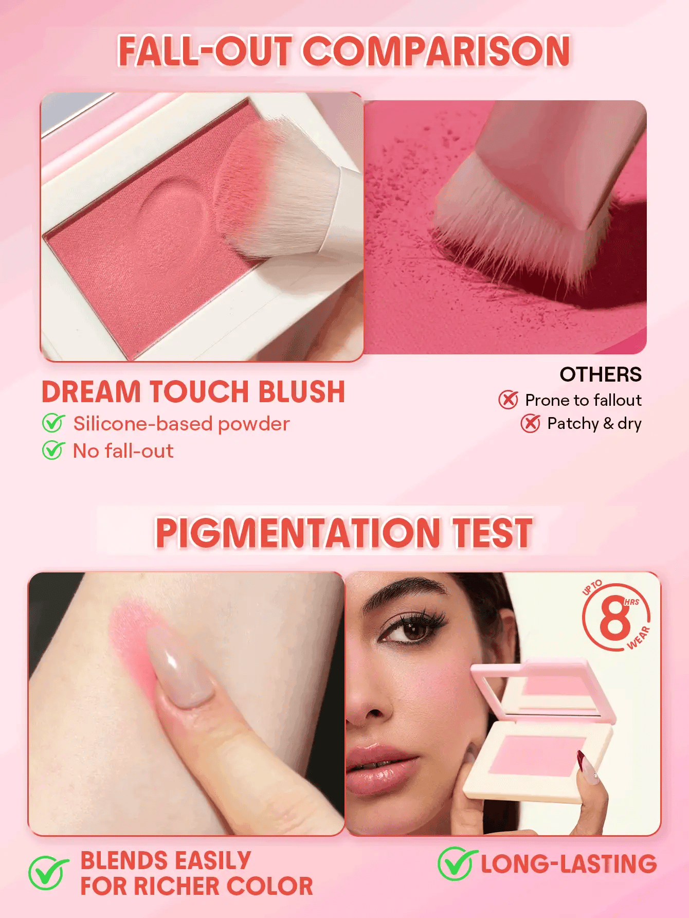 SHEGLAM Dream Touch Blush