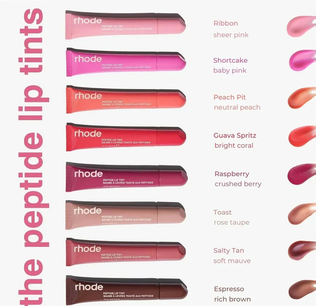 RHODE | sleepy girl Pocket Blush & raspberry jelly Peptide Lip Tint Duo