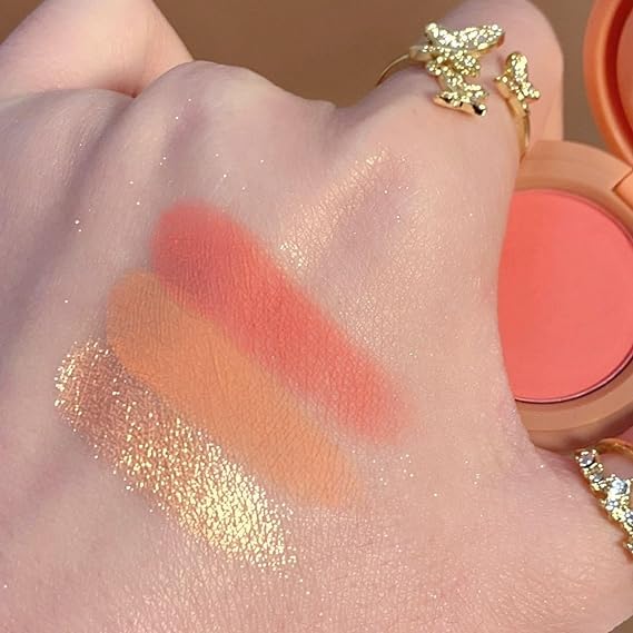 Hudamoji | Compact 3-in-1 Blusher & Highlighter