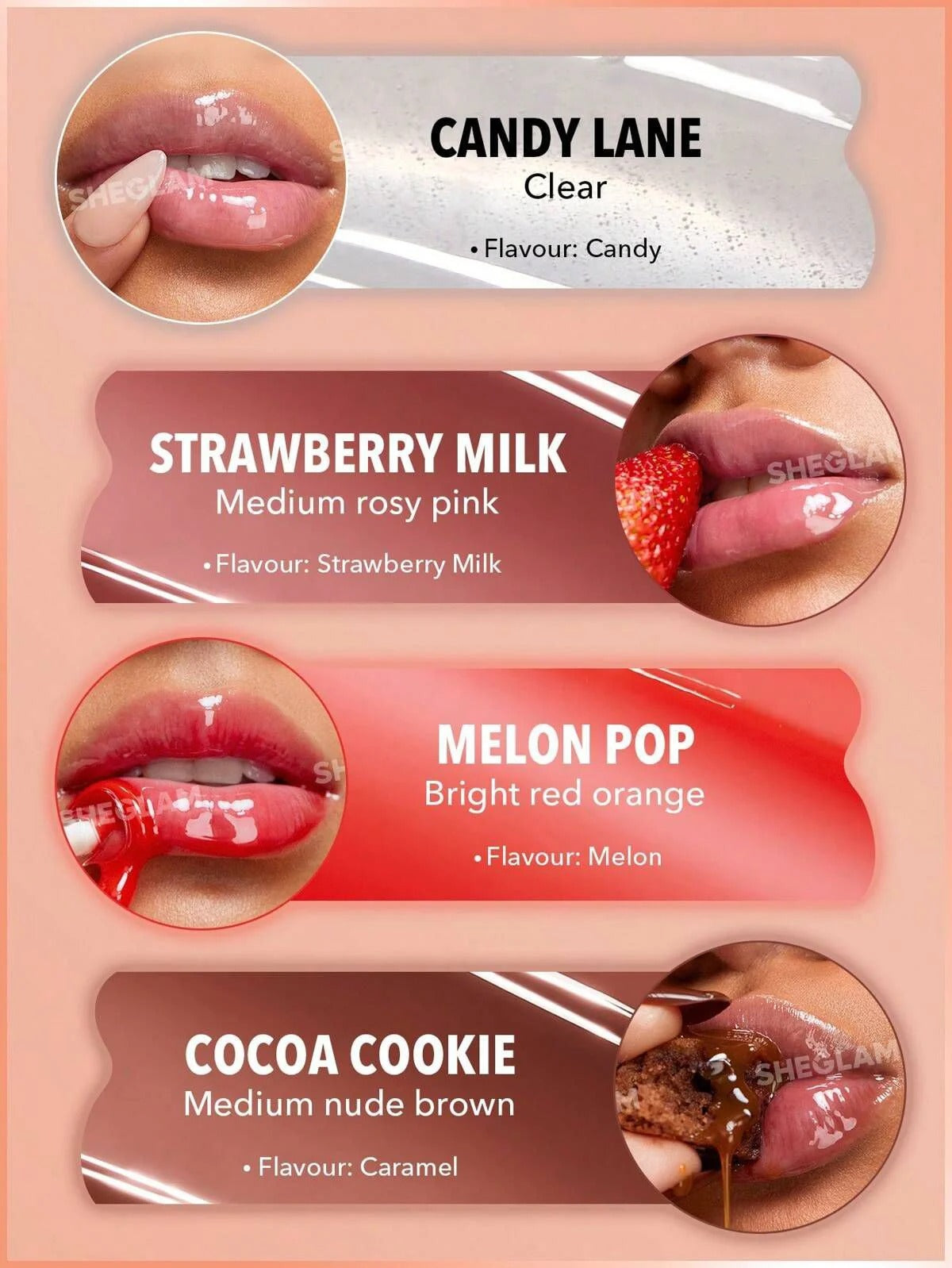 Sheglam Crystal Glaze Moisturising Lip Care
