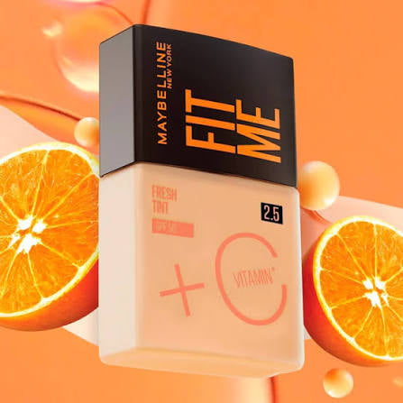 Maybelline - Fit Me Fresh Tint Spf 50 + Vitamin C Foundation (orignal)