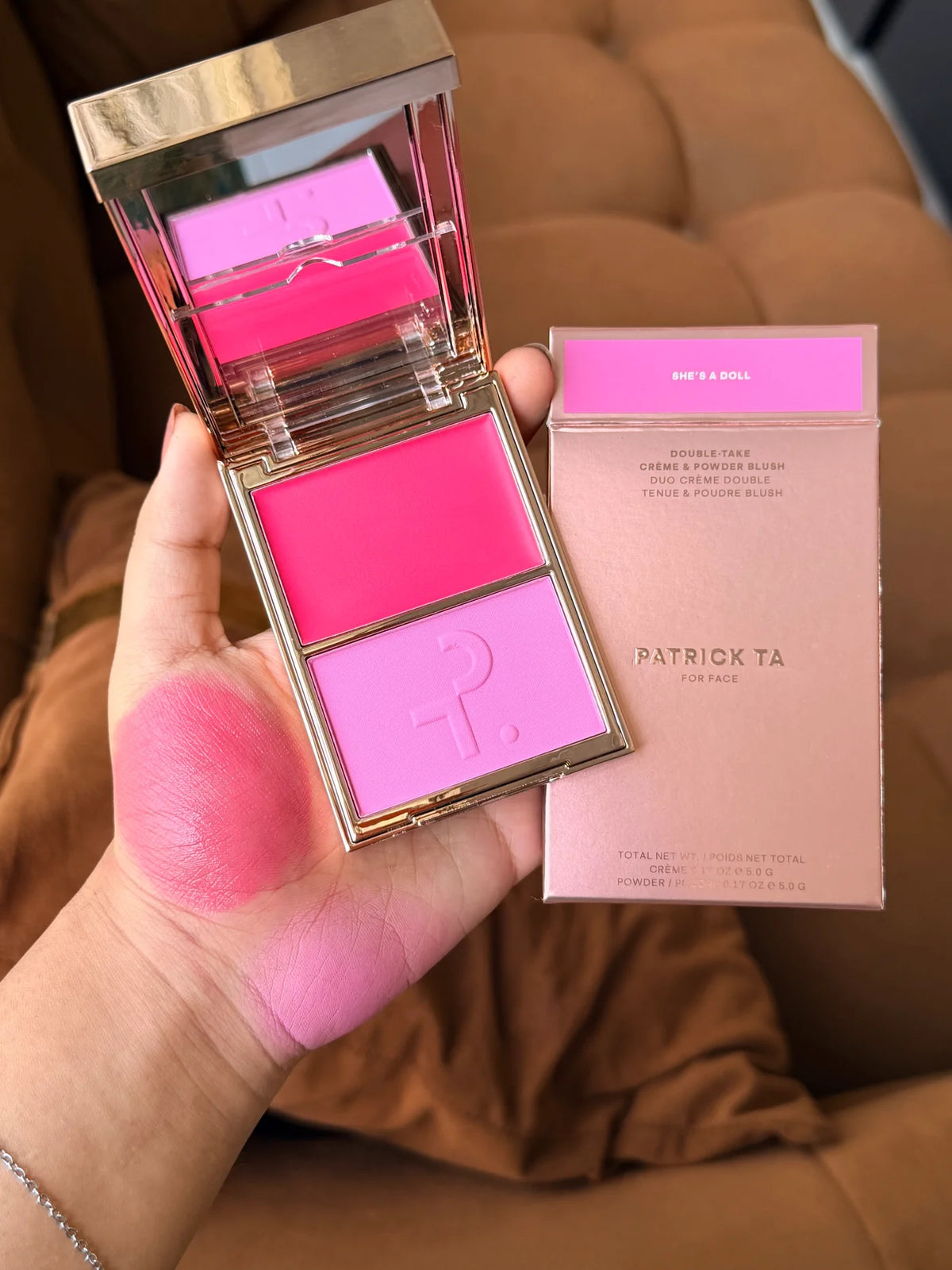 patric TA DOUBLE TAKE CREME & POWDER BLUSH