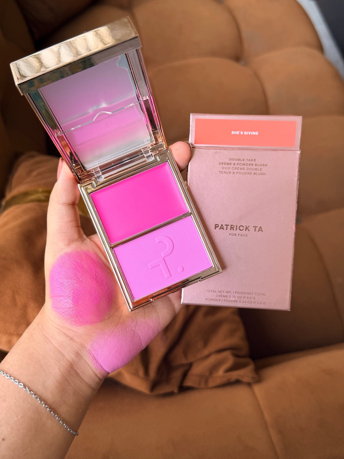 patric TA DOUBLE TAKE CREME & POWDER BLUSH