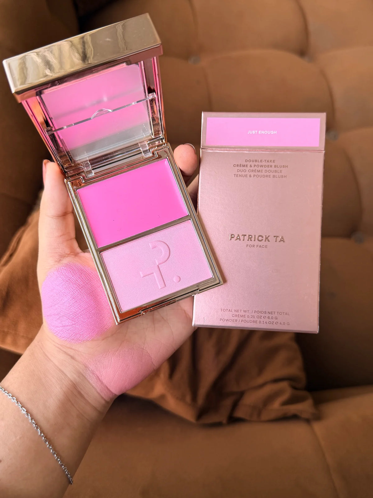 patric TA DOUBLE TAKE CREME & POWDER BLUSH
