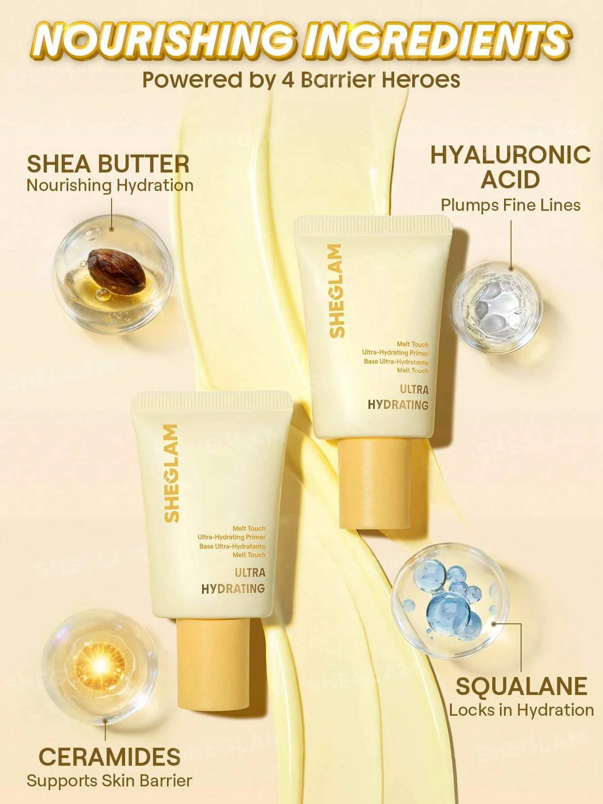 Sheglam Melt Touch Ultra Hydrating Primer ButteryGlow