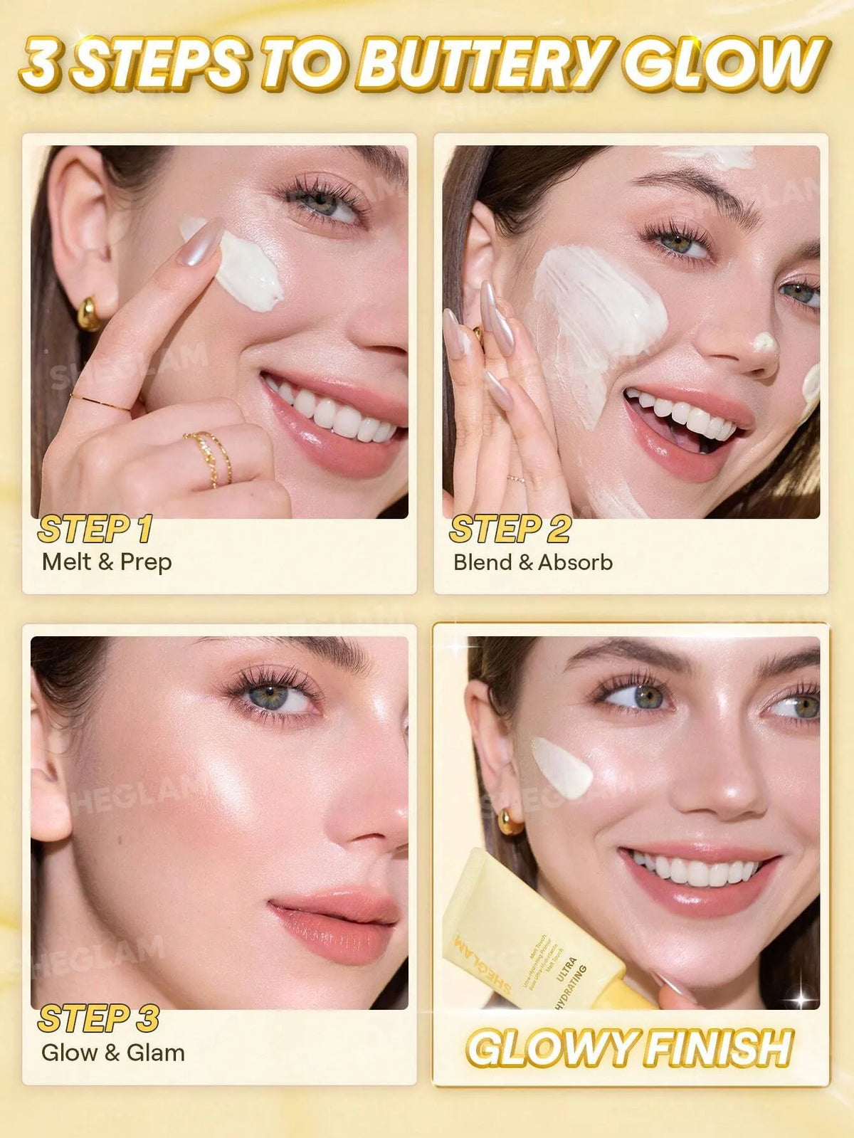 Sheglam Melt Touch Ultra Hydrating Primer ButteryGlow