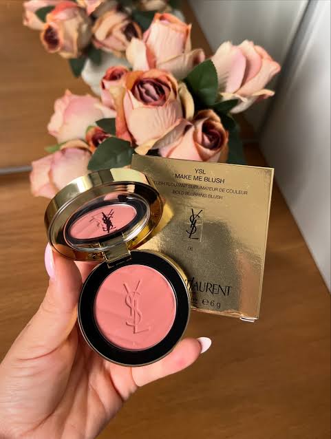 YSL- MAKE ME BLUSH 24H BUILDABLE BLURRING POWDER BLUSH
