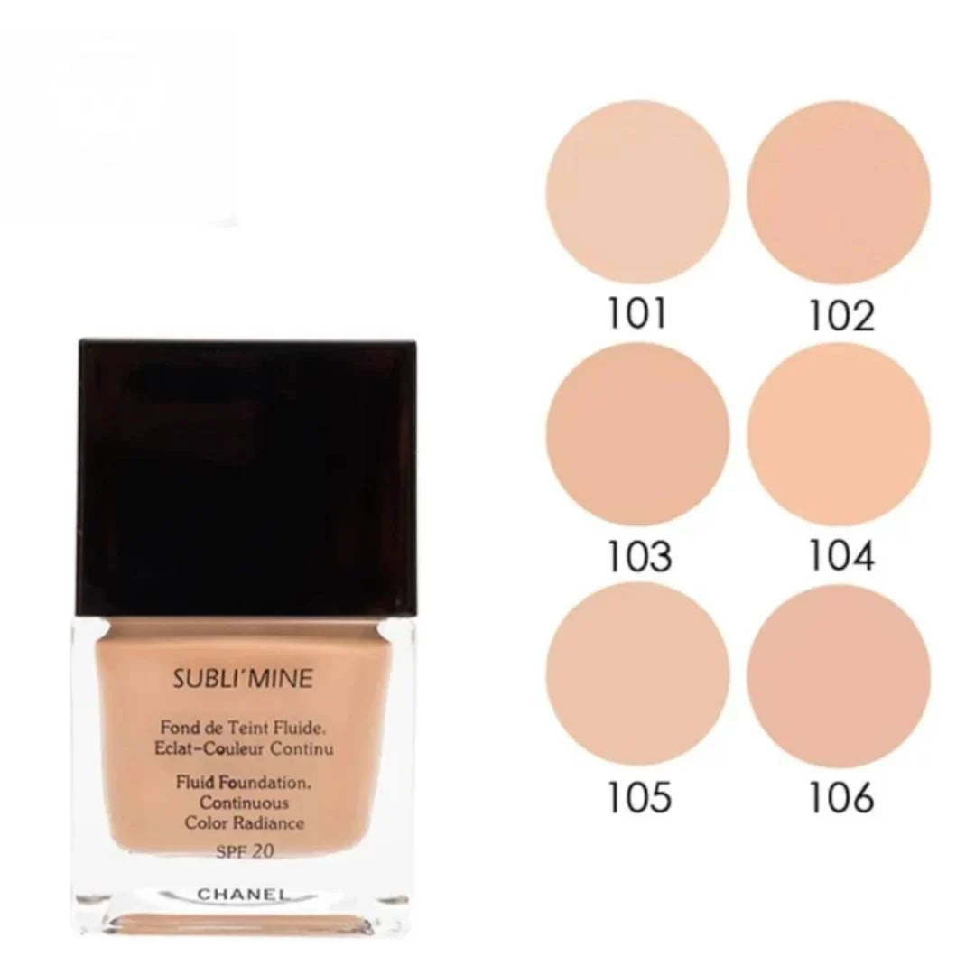 CHANE,L SUBLIMINE Fluid Foundation SPF20 75ml