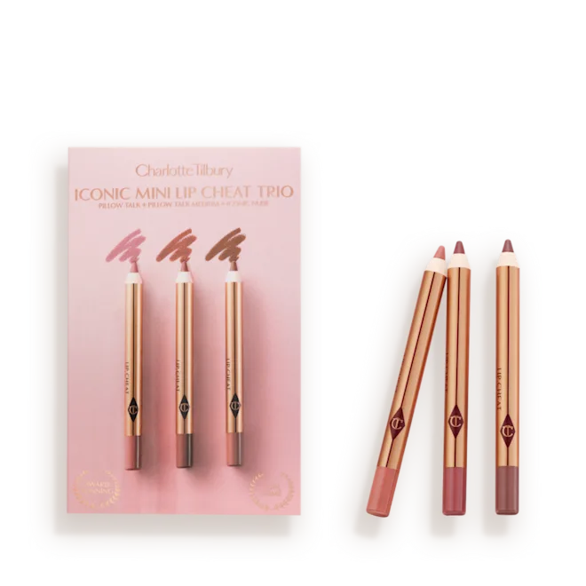 CHARLOTTE'S ICONIC LIP CHEAT TRIO
LIP CHEAT TRIO GIFT
