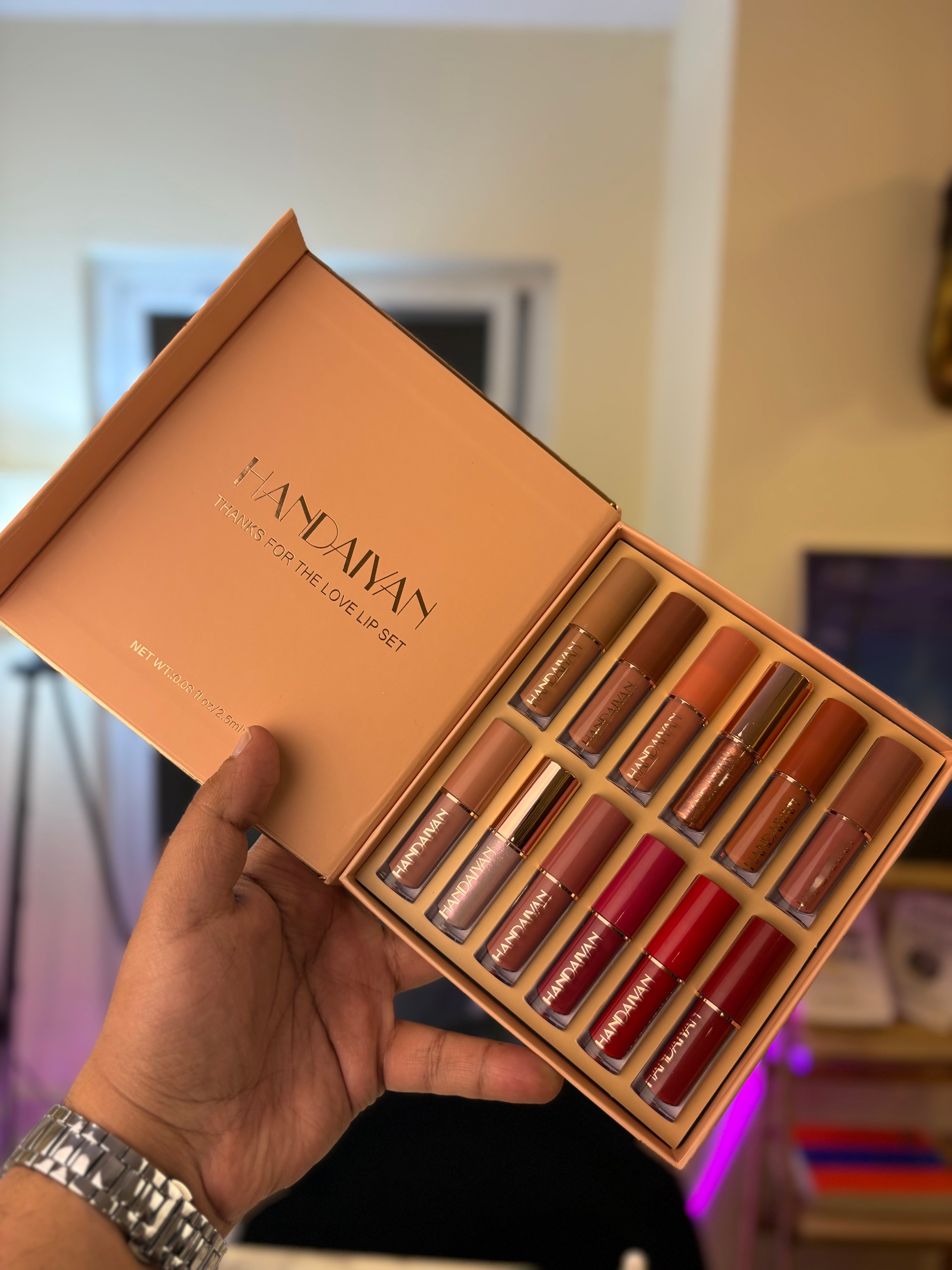 Handaiyan Lip Gloss 12 pc set