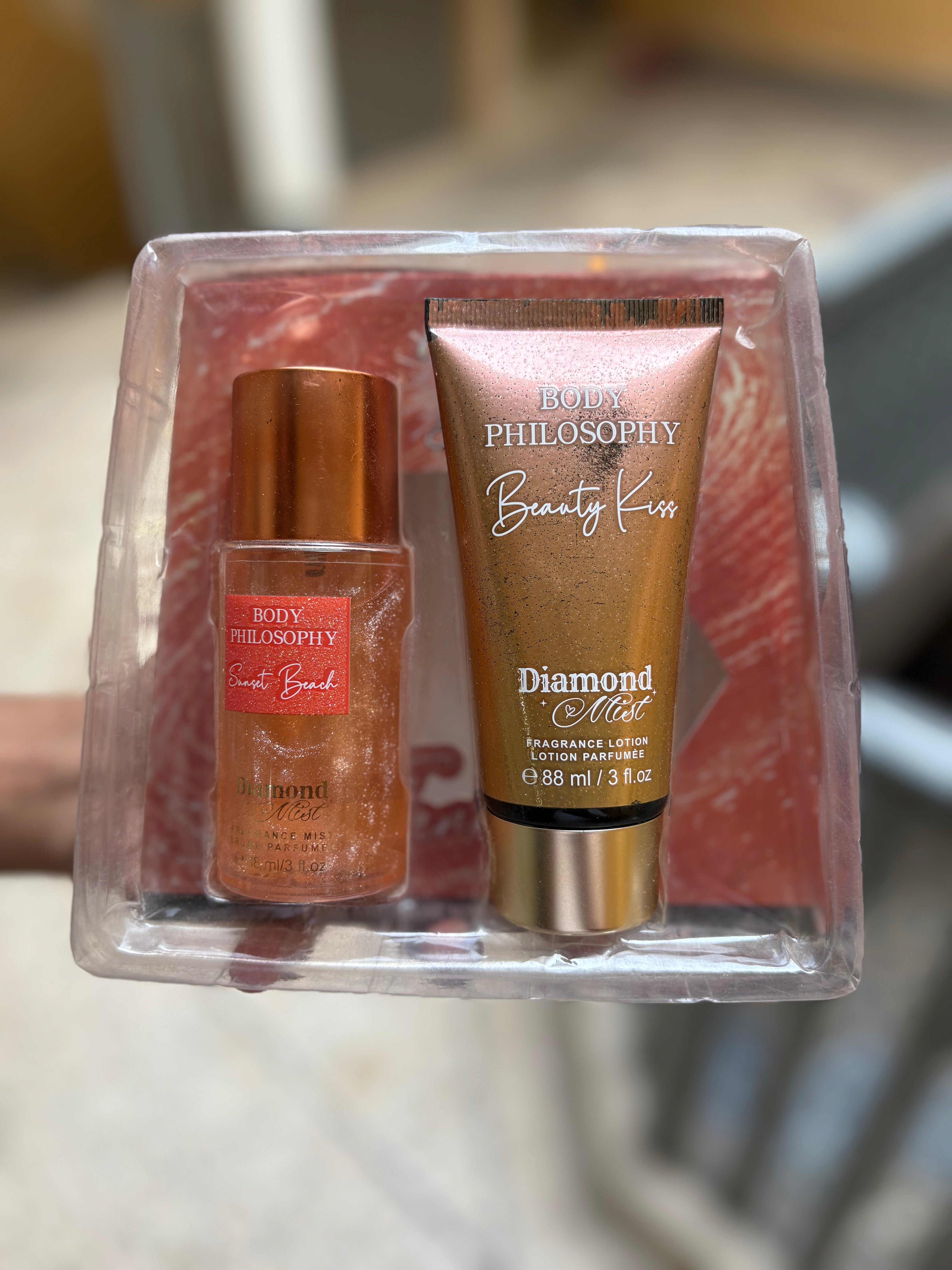 Body Philosophy Fragnance Lotion & Mist Set (Sunset beach)